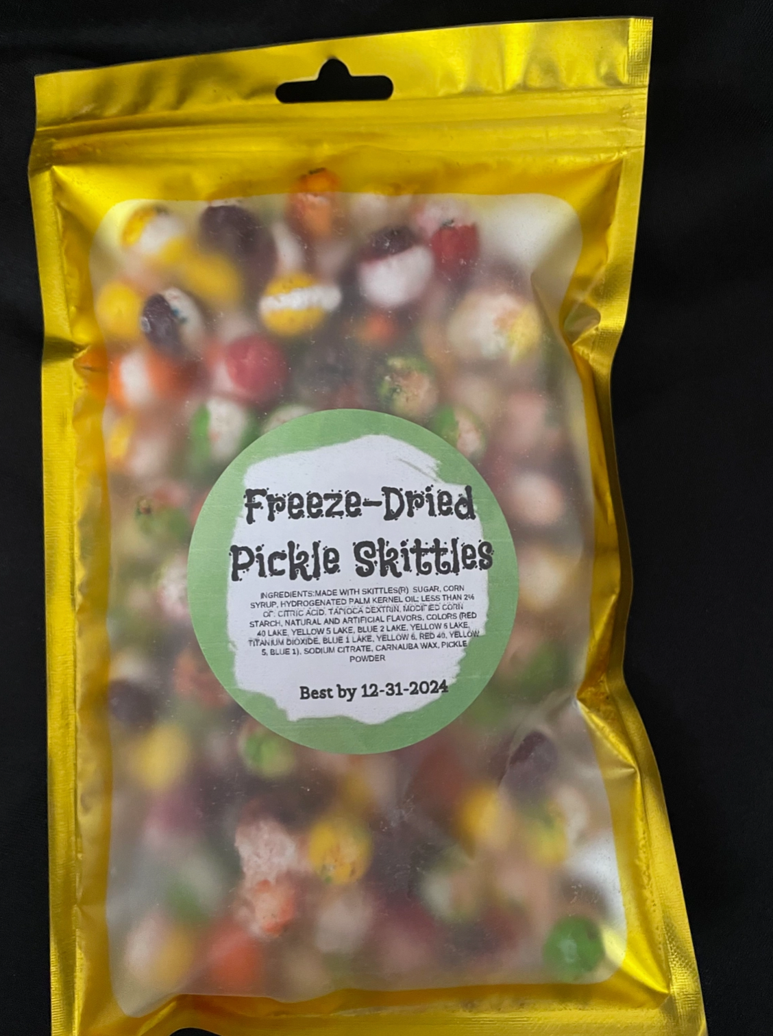 Pickle Skittles Freeze Dried