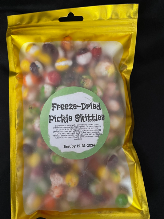 Pickle Skittles Freeze Dried