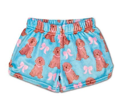 Pretty Pups Plush Shorts