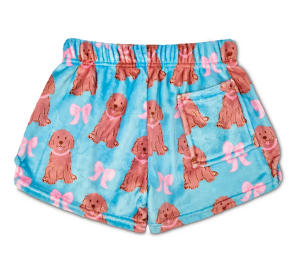 Pretty Pups Plush Shorts
