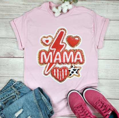 Mama Valentine's Day Tee