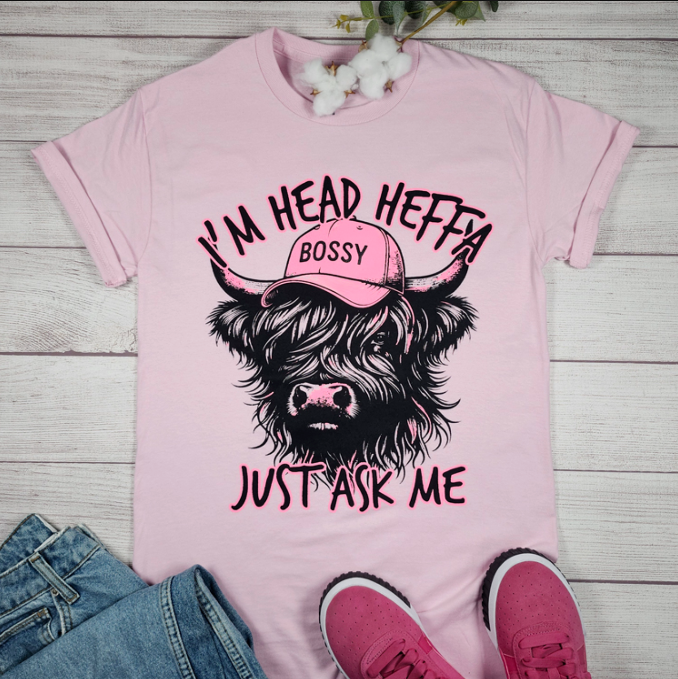 I'm Head Heffa Just Ask Me Tee