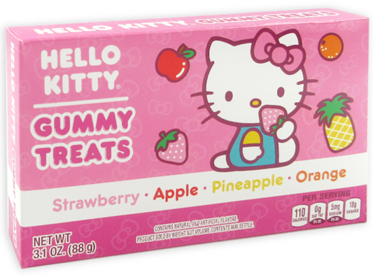 Hello Kitty Theater Box Fruit Gummi Treats
