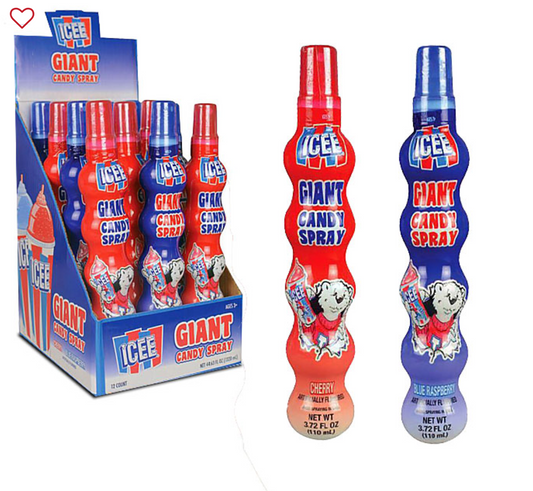 Giant Icee Spray Candy