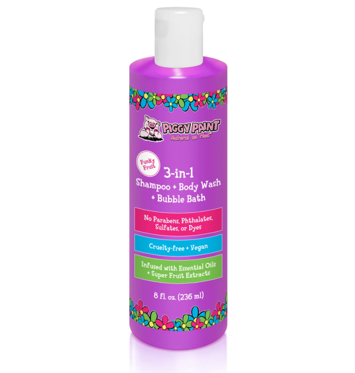 3-in-1 Shampoo + Body Wash + Bubble Bath by Piggy Paint