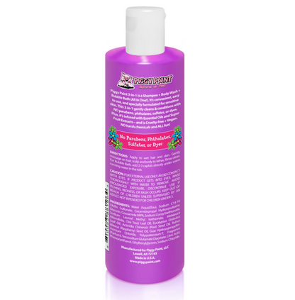 3-in-1 Shampoo + Body Wash + Bubble Bath by Piggy Paint