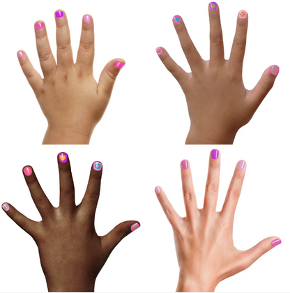 Rainbow Party Gift Set - Kids Non-toxic Nail Polish by Piggy Paint