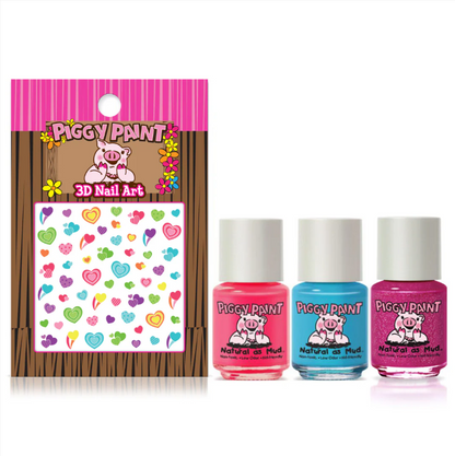 Unicorn Fairy Gift Set - Kids Non-toxic Nail Polish by Piggy Paint