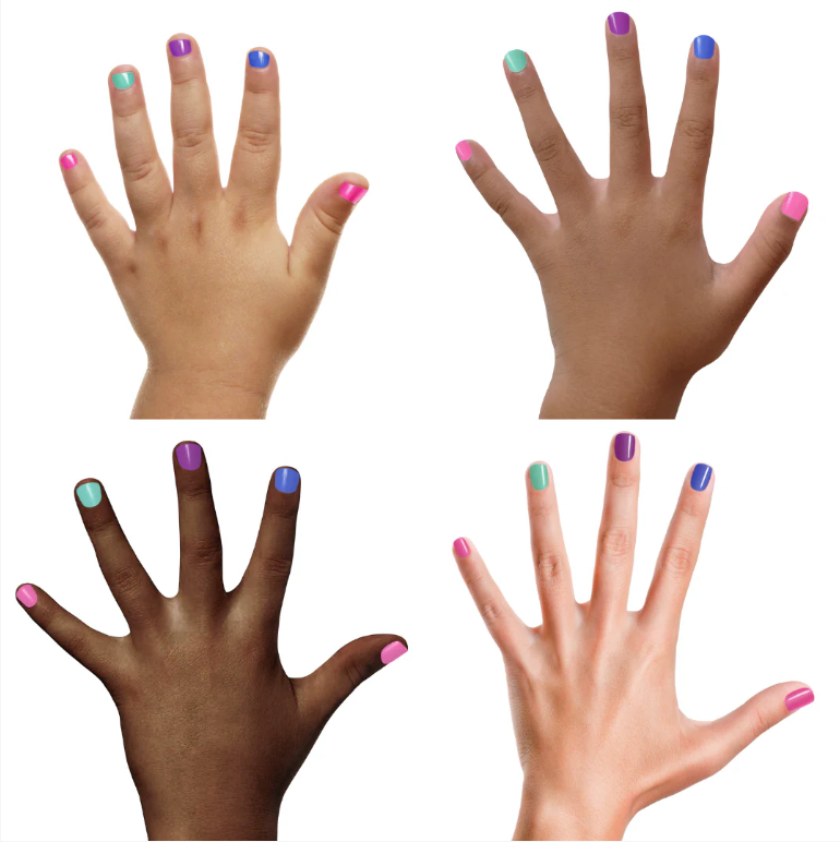 Scented Fruit Fairy 4 Polish - Gift Set - Kids Non-toxic Nail Polish by Piggy Paint