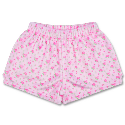 Pretty in Pink Plush Shorts