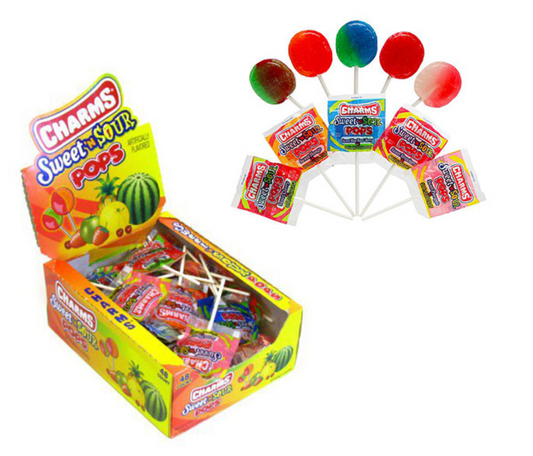 Charms Sweet 'N Sour Pops