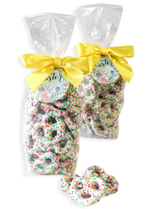 Maggie Lyon White Chocolate Spring Pretzels