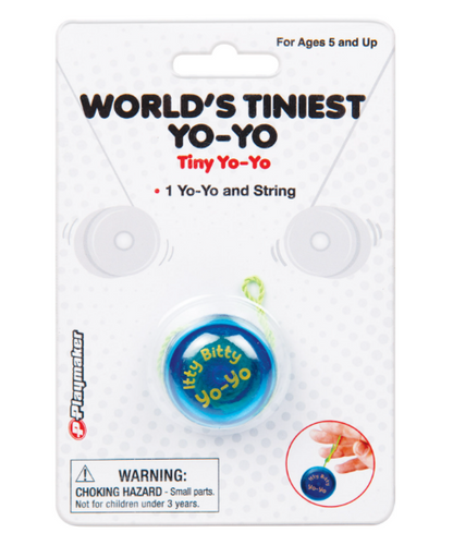 World’s Tiniest Yo-Yo