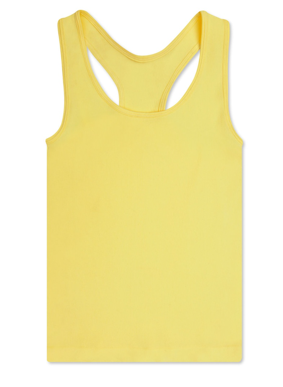 Ribbed Racerback Tank Top
