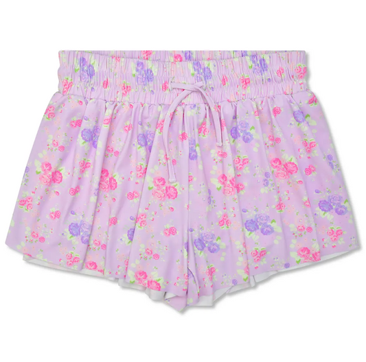 Forever Floral Butterfly Shorts