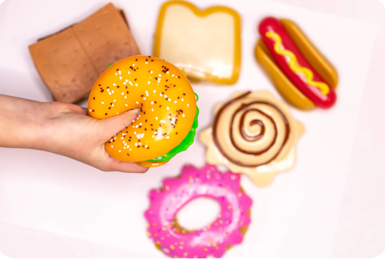 MushMeez Taba Squishies Food Assortment