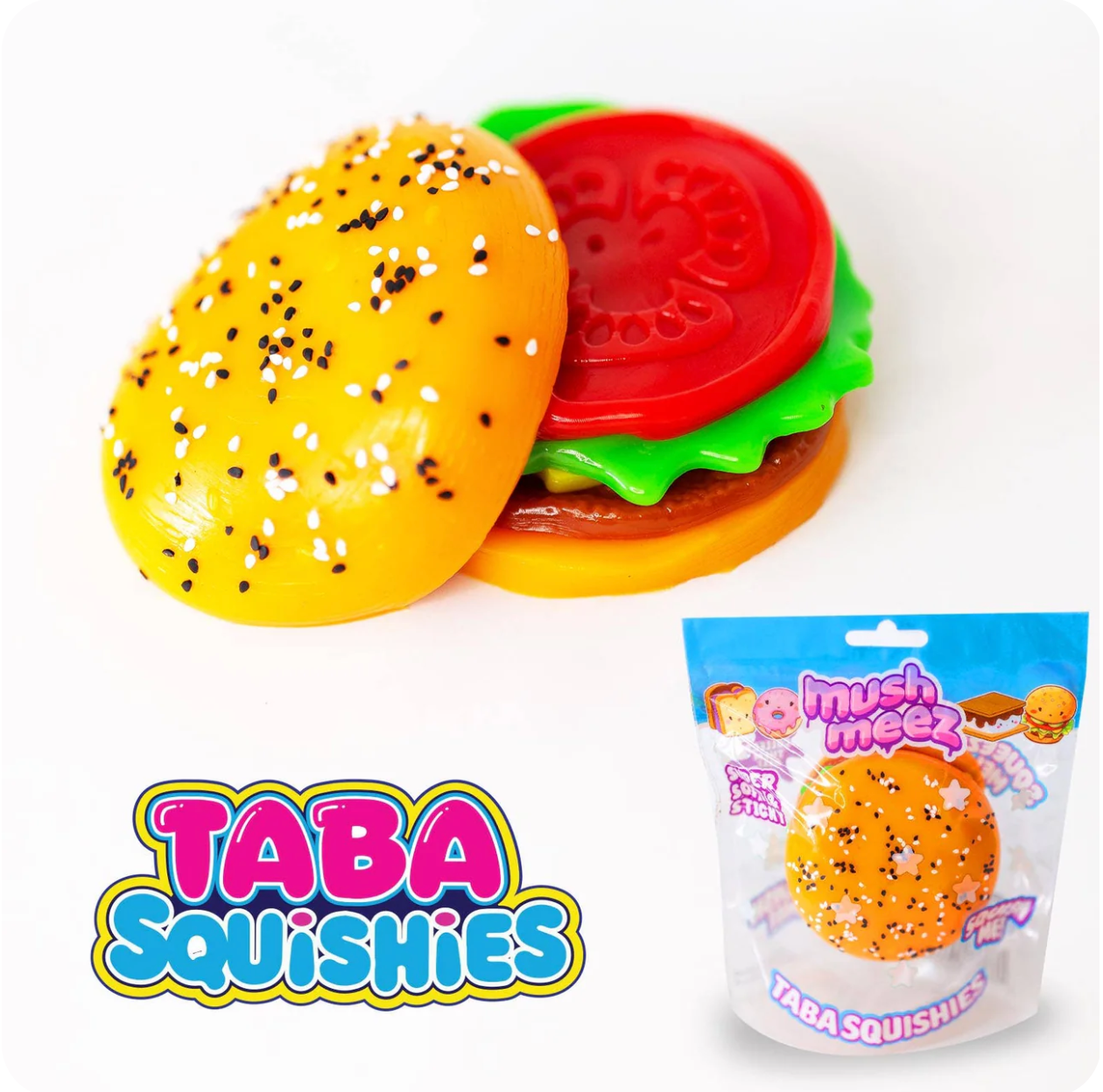 MushMeez Taba Squishies Food Assortment