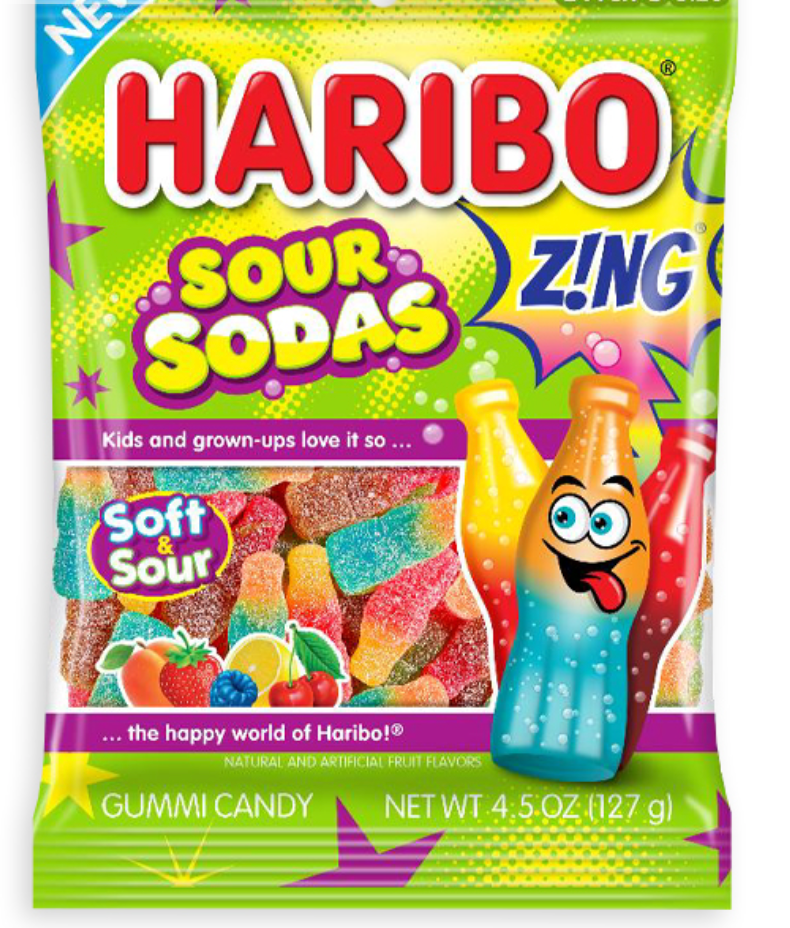 Haribo Sour Soda Gummies