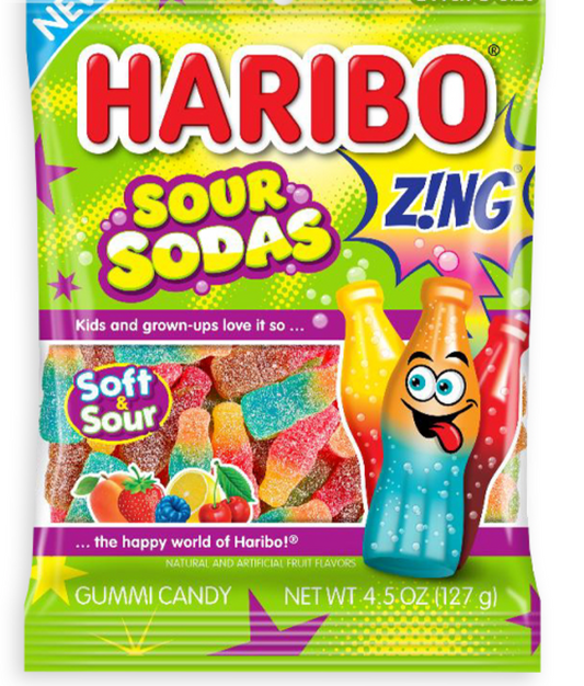Haribo Sour Soda Gummies