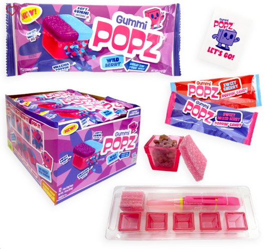 Gummi Popz Wild Berry
