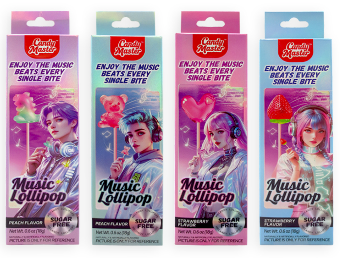 4D Musical Lollipops