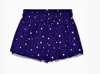 Navy Star Butterfly Shorts