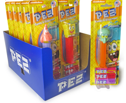 Spongebob Pez Dispensers