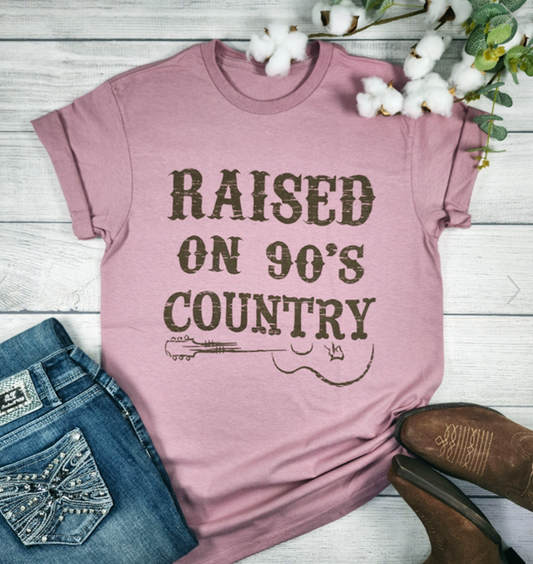 Raised On 90's Country Tee