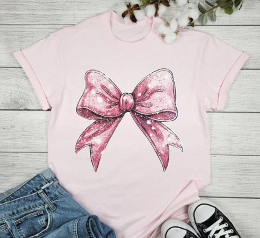 Sparkle Bow Tee