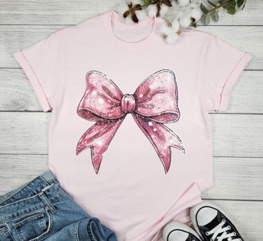 Sparkle Bow Tee