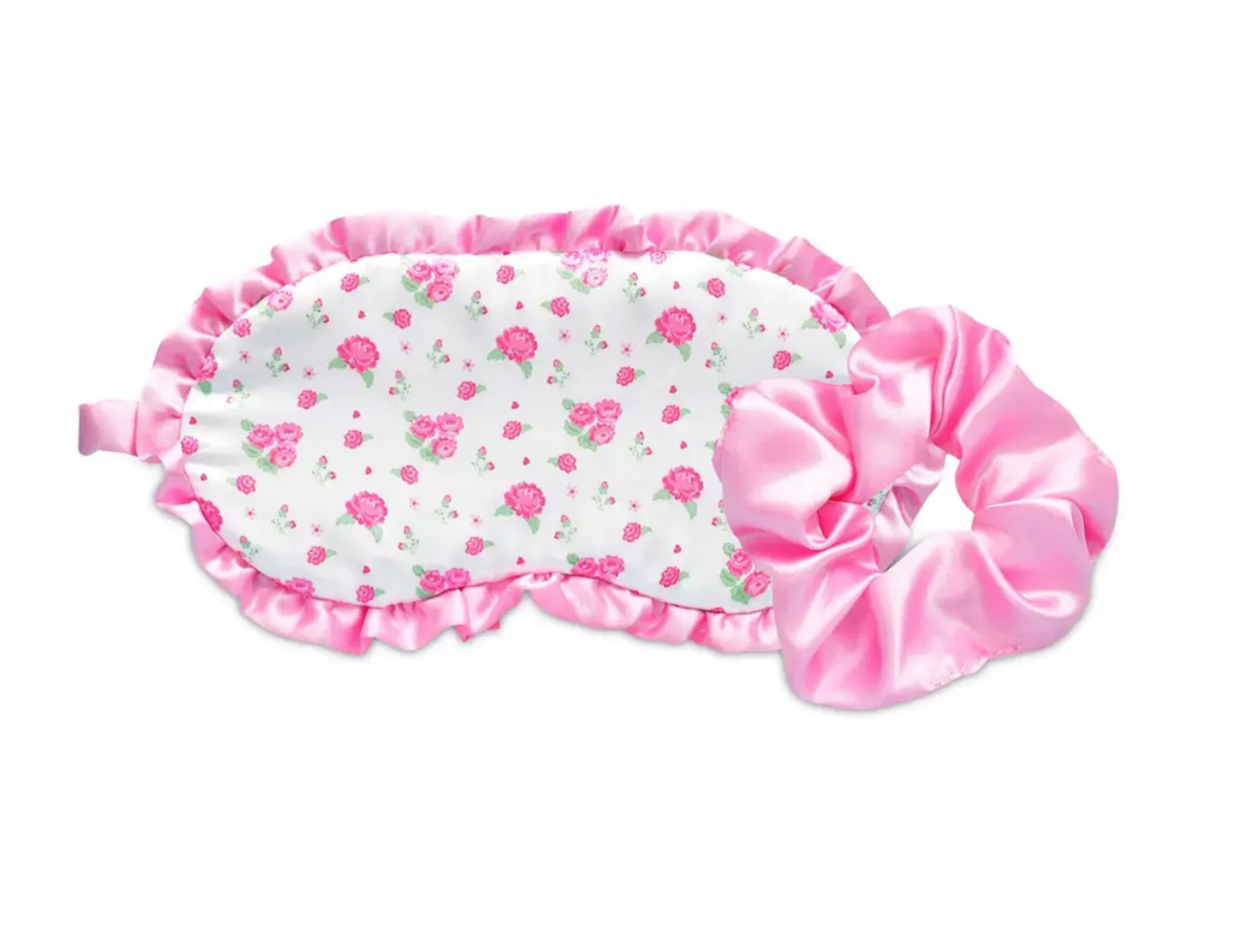 Pretty in Pink Eye Mask & Scrunchie Set