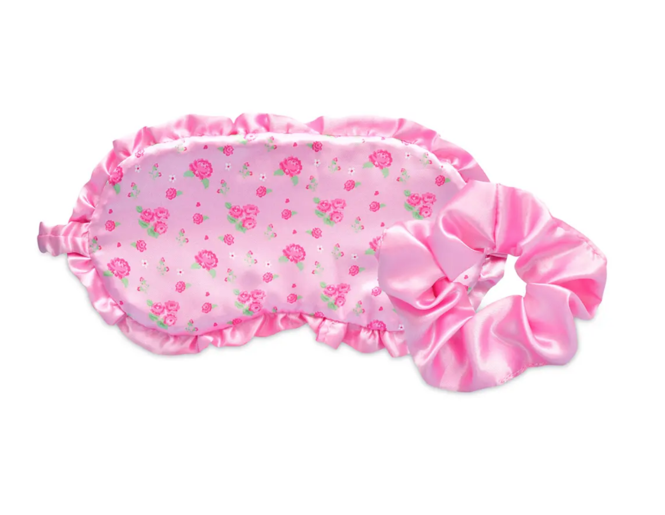 Pretty in Pink Eye Mask & Scrunchie Set