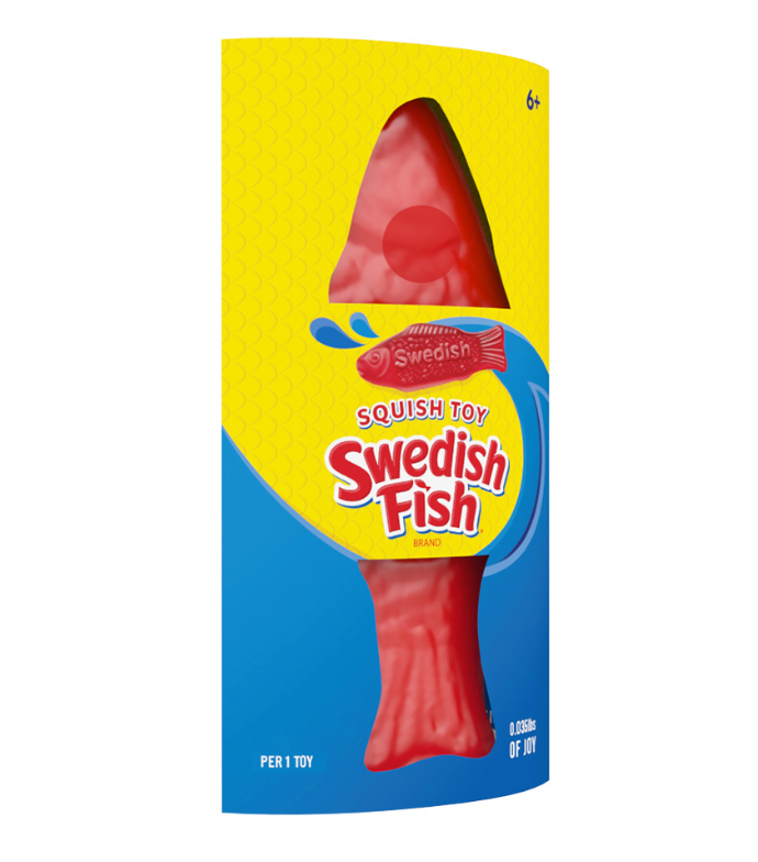 Swedish Fish Squishy Toy