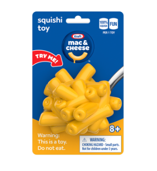 Mac & Cheese Squishy Toy