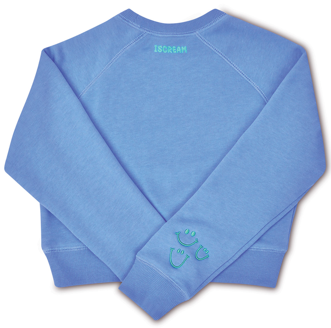 Sweatshirt Days Bright Blue Basic Crew Neck Sweatshirt