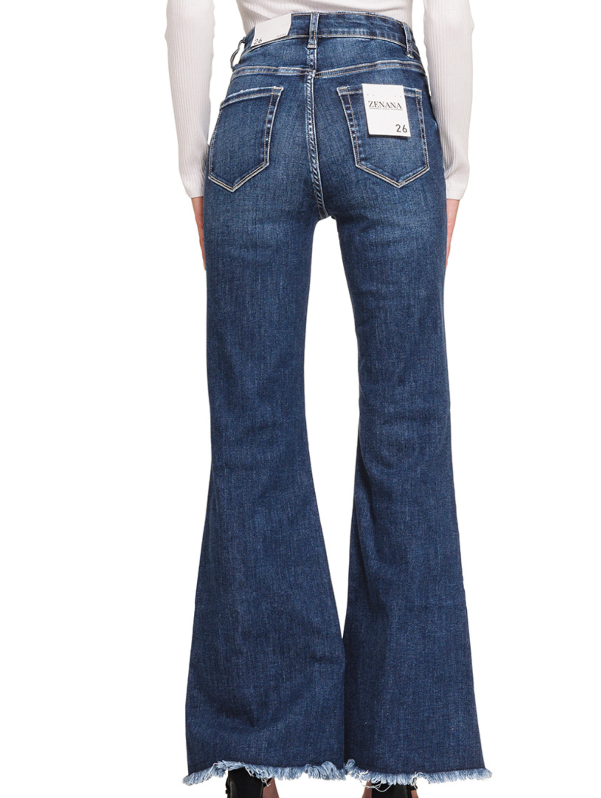 High Rise Bell Bottom Jeans