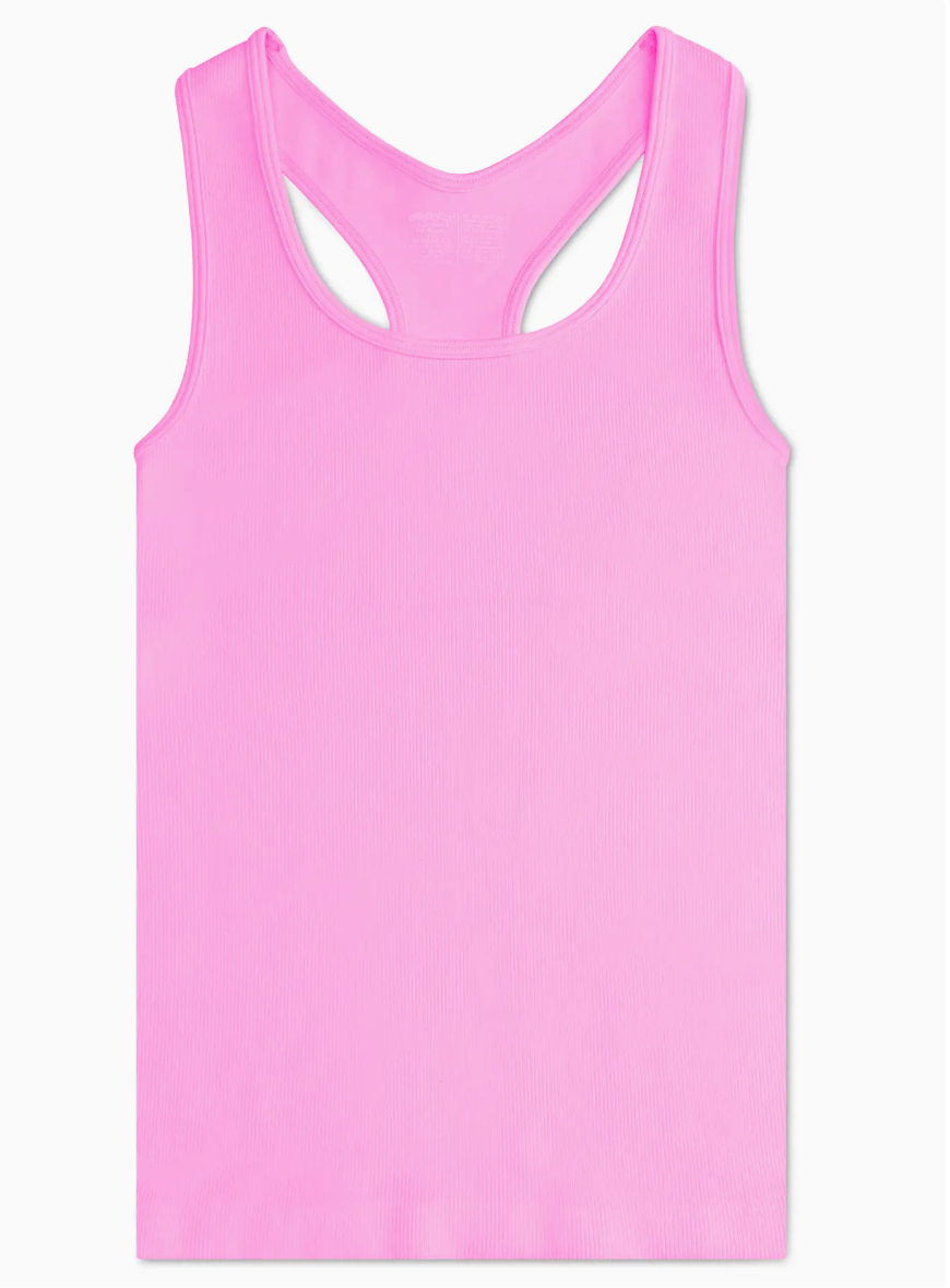Ribbed Racerback Tank Top