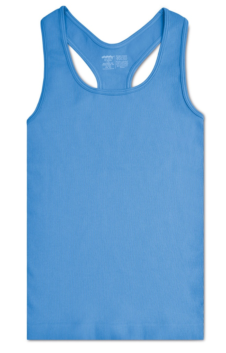 Ribbed Racerback Tank Top