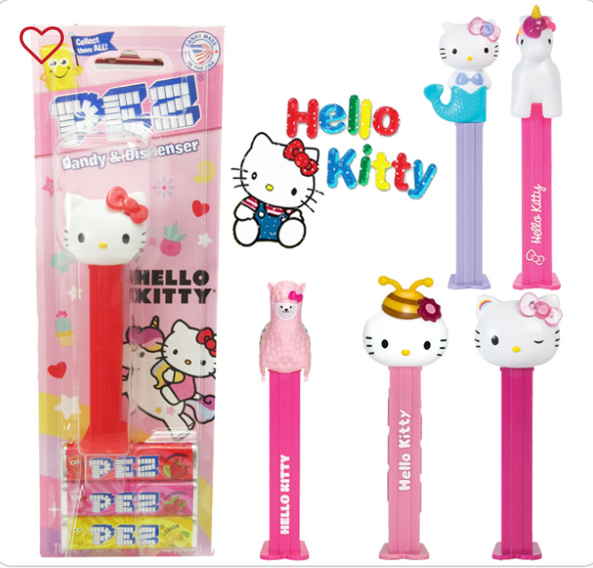 Pez Candy and Dispenser