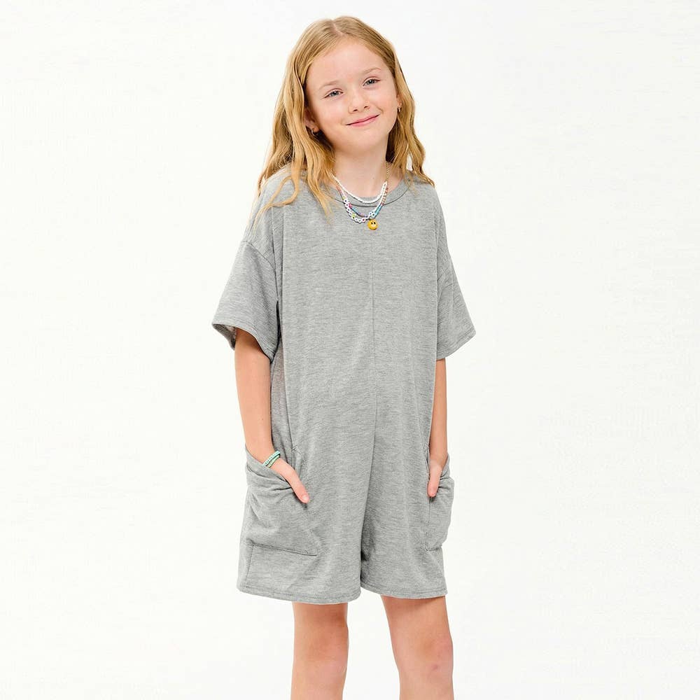 Low-Back Oversized Romper/Onesie