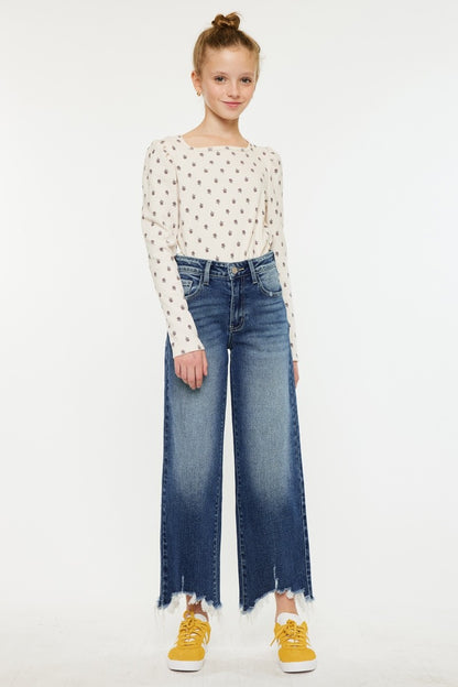 Youth High Rise Wide Jeans