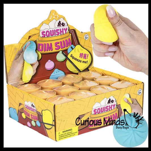 Doh Dumpling Dim Sum Ball -  Soft Doh Stress Fidget