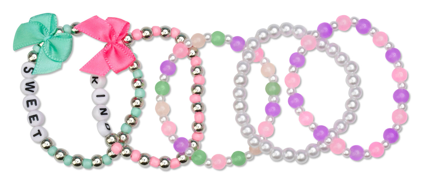 Fancy Bows Bracelet Set