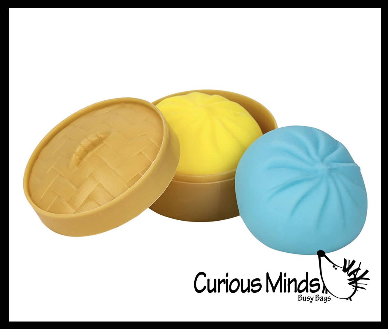 Doh Dumpling Dim Sum Ball -  Soft Doh Stress Fidget