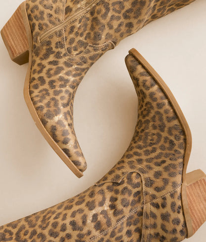 Tess Tall Leopard Boots