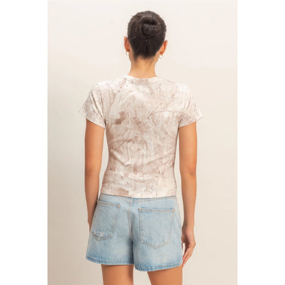 Fitted Crew Neck T-Shirt