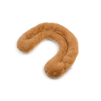 Brown Sherpa Curved Neck Wrap Warmies
