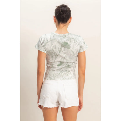 Fitted Crew Neck T-Shirt