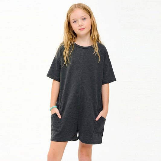 Low-Back Oversized Romper/Onesie