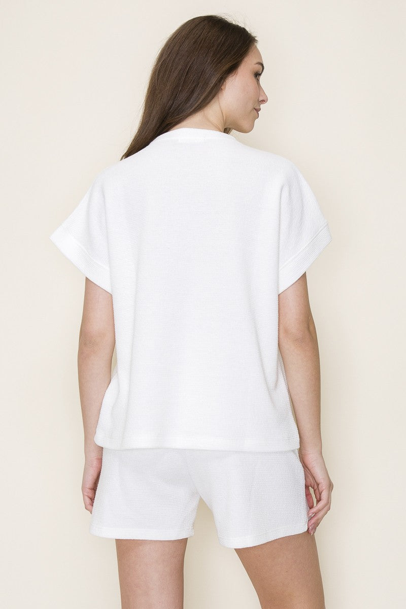 Cloudy Knit Set with Pockets